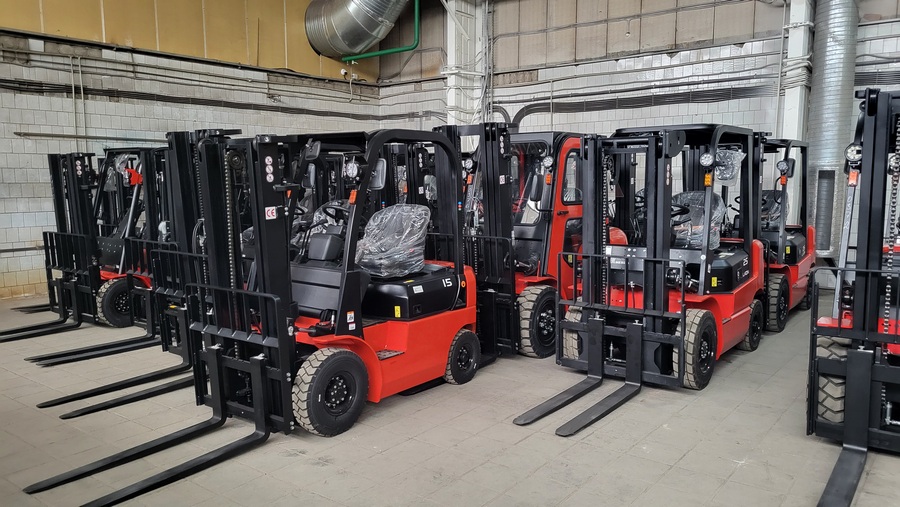 Тест-драйв складской техники на нашем складе в Орехово-Зуево