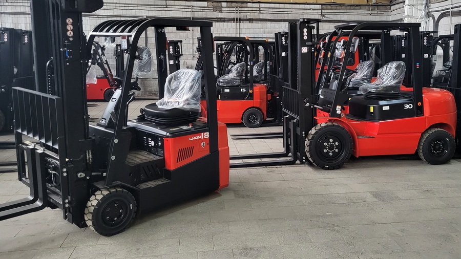 Тест-драйв складской техники на нашем складе в Орехово-Зуево