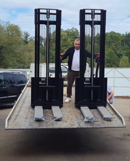 Тест-драйв складской техники на нашем складе в Орехово-Зуево